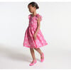 Girl Halter Dress Pink/Multicolour - Dresses - 2