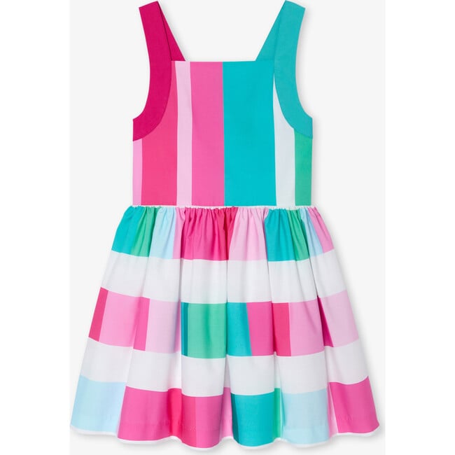 Girl Cross/Back Dress White/Multicolour - Dresses - 1