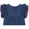 Girl Lightweight Denim Dress Denim Blue - Dresses - 4