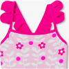 Girl One Piece Swimsuit Pink/Multicolour - One Pieces - 7