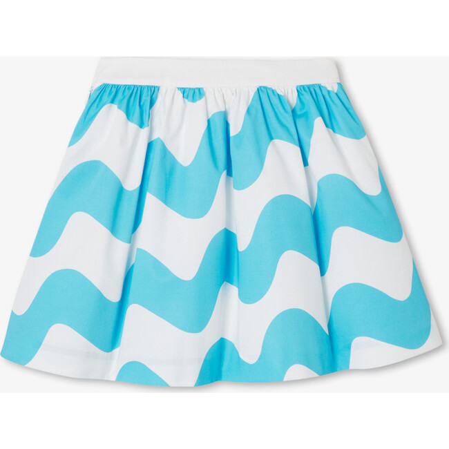 Girl Ceremony Skirt White/Blue - Skirts - 3