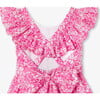 Girl Halter Dress Pink/Multicolour - Dresses - 6