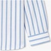 Children's Oxford Shirt White/Blue - Button Downs - 4