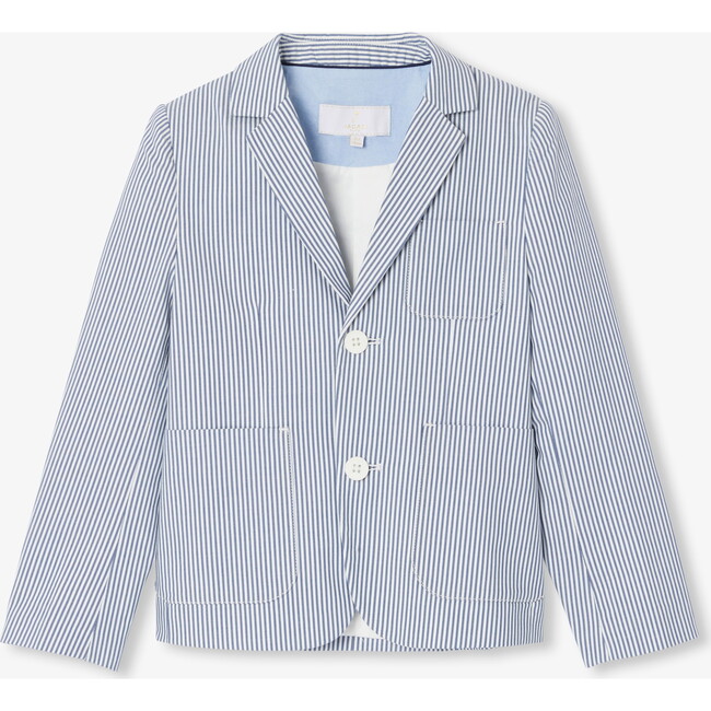 Children's Jacket White/Blue