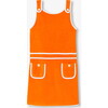 Girl Terry Cloth Dress Melon - Dresses - 1 - thumbnail