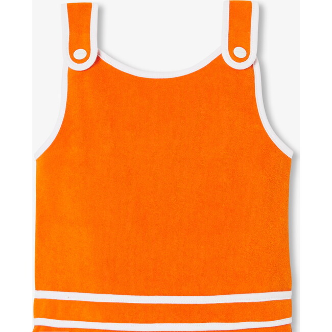 Girl Terry Cloth Dress Melon - Dresses - 3