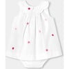 Baby Girl Sleeveless Dress White/Multicolour - Dresses - 1 - thumbnail