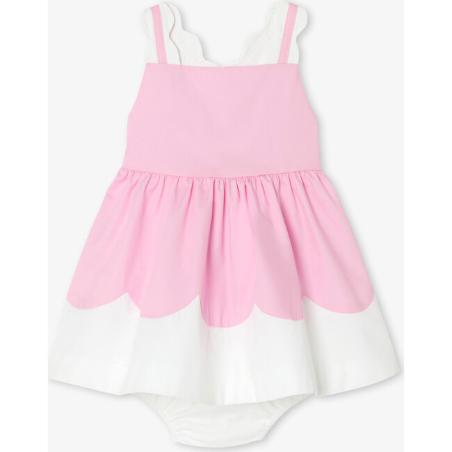 Baby Girl Special Occasion Dress White/Pink - Dresses - 1