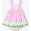 Baby Girl Sleeveless Dress White/Pink - Dresses - 2