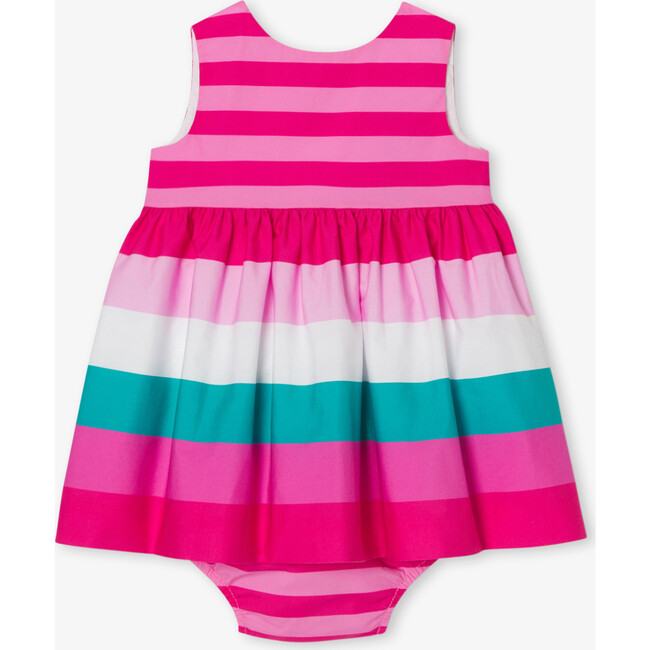 Baby Girl Sleeveless Dress Pink/Multicolour - Dresses - 1