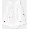 Baby Girl Sleeveless Dress White/Multicolour - Dresses - 2