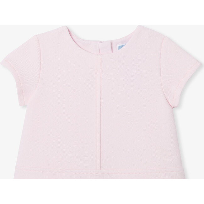 Baby Girl Trapeze Dress  Powder Pink - Dresses - 3