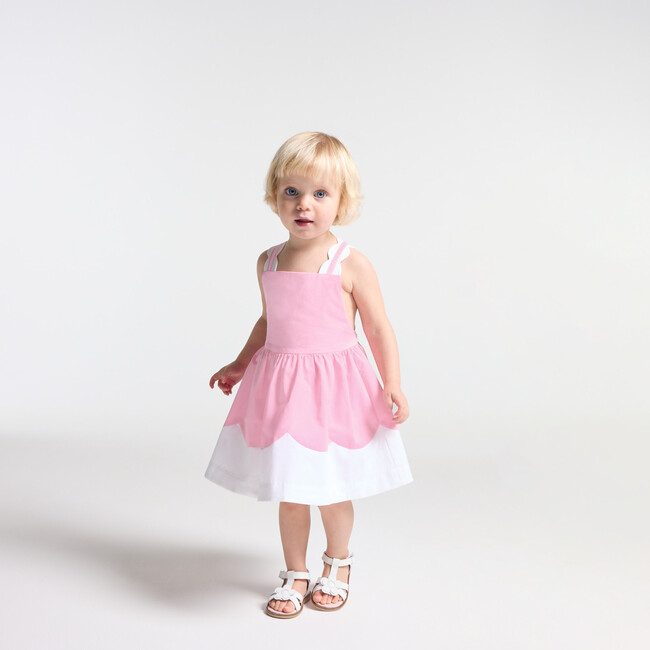 Baby Girl Special Occasion Dress White/Pink - Dresses - 2