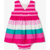 Baby Girl Sleeveless Dress Pink/Multicolour - Dresses - 2