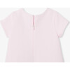 Baby Girl Trapeze Dress  Powder Pink - Dresses - 4