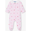 Baby Girl Pajamas In Interlock Pink/Multicolour - Pajamas - 1 - thumbnail