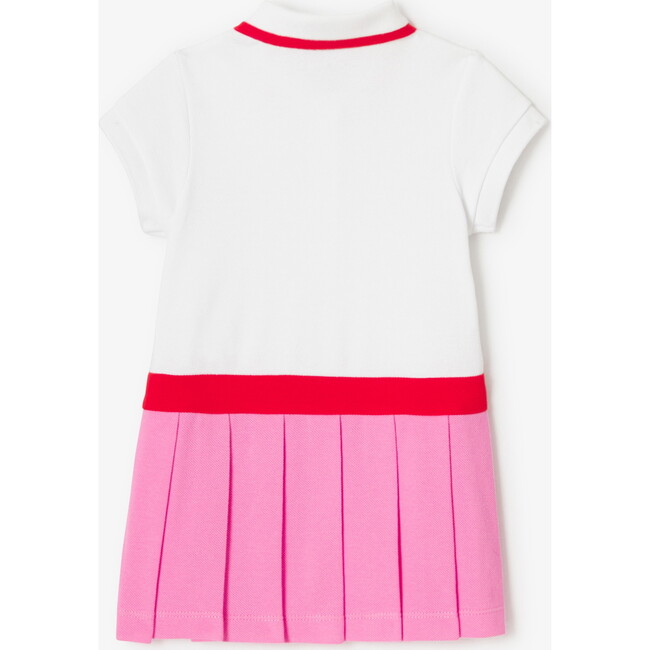 Baby Girl Polo Dress White/Pink - Dresses - 2