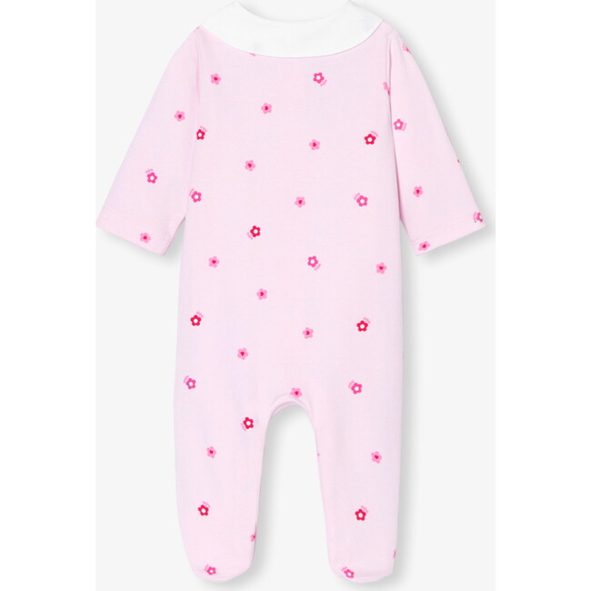 Baby Girl Pajamas In Interlock Pink/Multicolour - Pajamas - 2