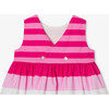 Baby Girl Sleeveless Dress Pink/Multicolour - Dresses - 4