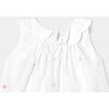 Baby Girl Sleeveless Dress White/Multicolour - Dresses - 4