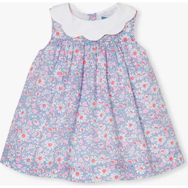 Baby Girl Dress In Liberty Fabric - Dresses - 1