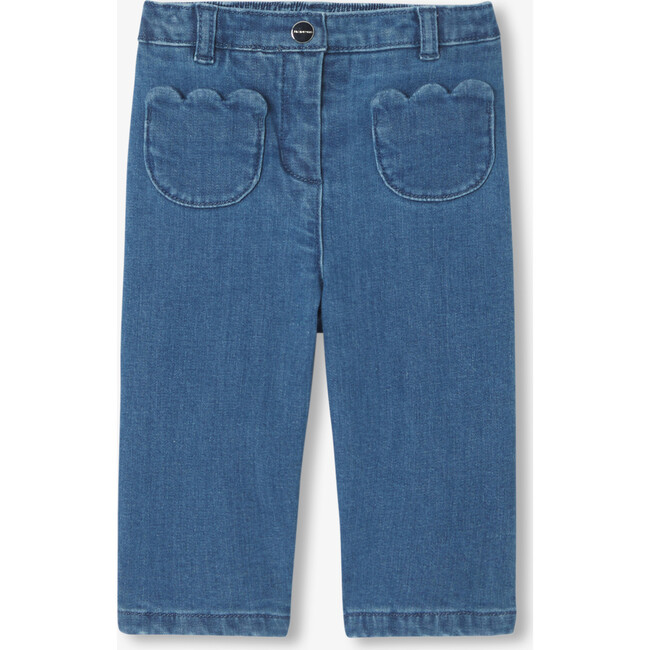 Baby Girl Denim Trousers Light Denim