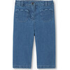 Baby Girl Denim Trousers Light Denim - Jeans - 1 - thumbnail