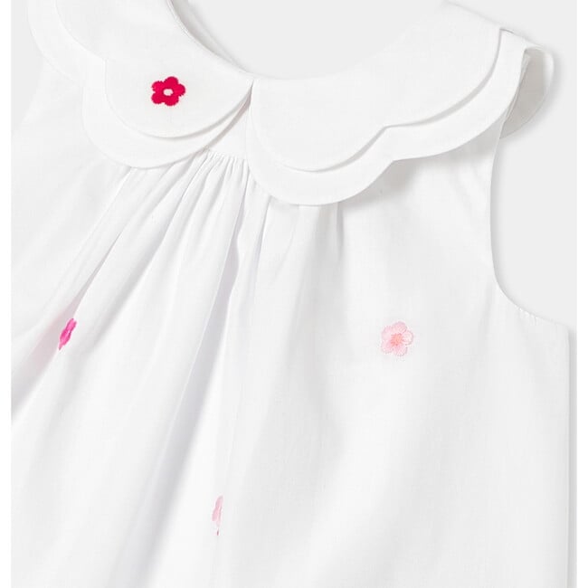 Baby Girl Sleeveless Dress White/Multicolour - Dresses - 5