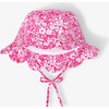 Baby Girl Bob In Liberty Fabric Pink/Multicolour - Hats - 1 - thumbnail