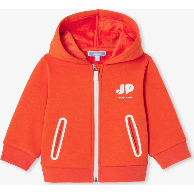 Baby Fleece Zip/Up Sweatshirt Tangerine - Sweatshirts - 1