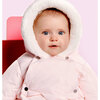 Baby Girl Snowsuit  Pale Pink - Snowsuits - 7