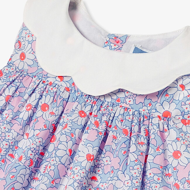 Baby Girl Dress In Liberty Fabric - Dresses - 5