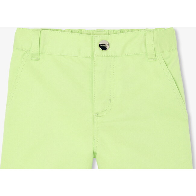 Baby Boy Shorts In Twill Anise Green - Shorts - 3