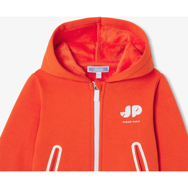 Baby Fleece Zip/Up Sweatshirt Tangerine - Sweatshirts - 5