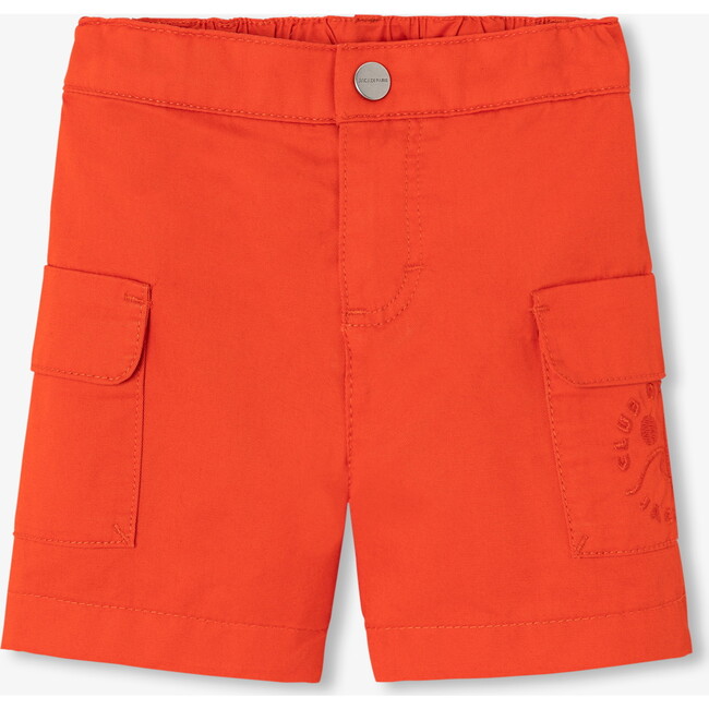 Baby Boy Battle Shorts Dark Orange