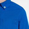 Light Poplin Shirt Royal Blue - Button Downs - 3