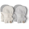 Stay On 2-Pack Baby Mitts, Storm Gray + Gridlock - Mitts - 1 - thumbnail