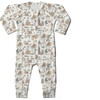 L/S Baby Zipper One Piece, Downtown - Footie Pajamas - 1 - thumbnail