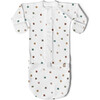 24 Hour Convertible Sleeper Baby Gown, City Blocks - Nightgowns - 1 - thumbnail