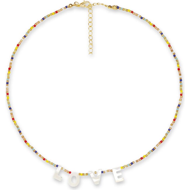 Love Beaded Necklace