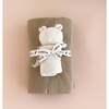 Honey Bear Blanket Lovey Cream Baby Gift Set Organic Cotton - Blankets - 1 - thumbnail