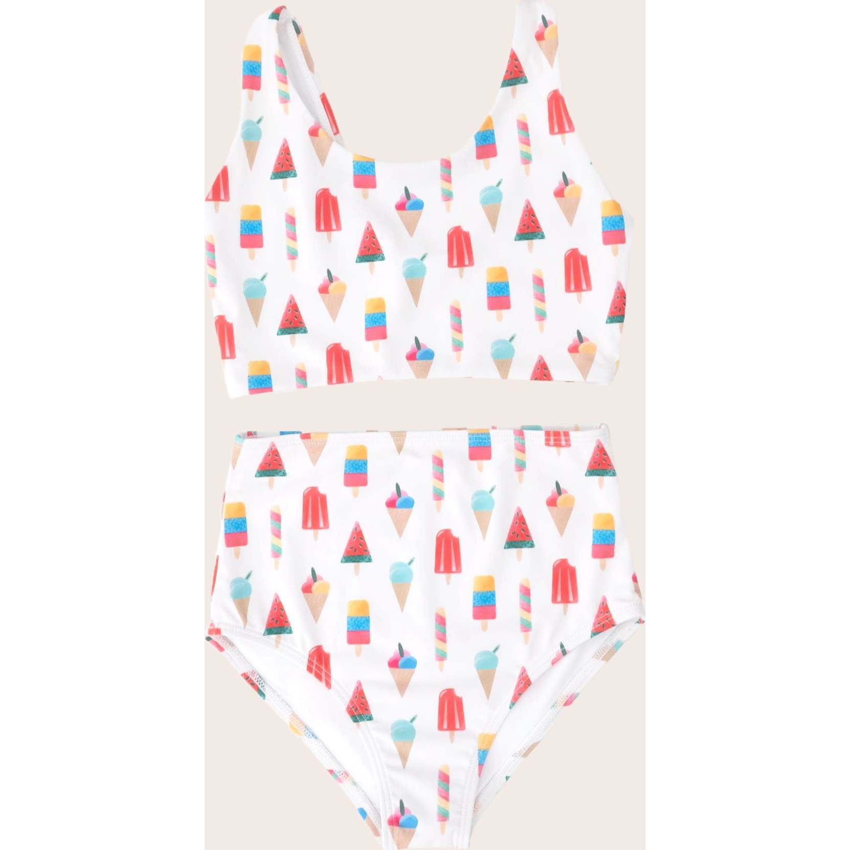 Coney Island Popsicle Two Piece Tank - Two Pieces - 1
