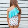 Coney Island Popsicle One Shoulder Ruffle - One Pieces - 3
