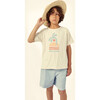 Sea Jersey T-Shirt, Ecru - T-Shirts - 3