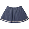 Pauline Swimming Skirt, Navy - One Pieces - 1 - thumbnail