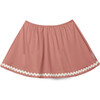 Pauline Swimming Skirt, Terracota - One Pieces - 1 - thumbnail