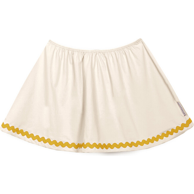 Pauline Swimming Skirt, Ecru/Ochre