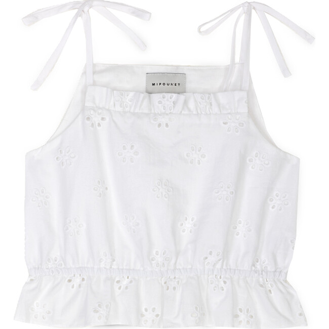 Lisa Swiss Lace Flower Top