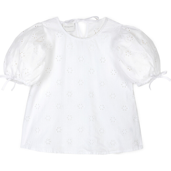 Lisa Swiss Lace Flower Blouse