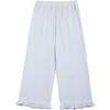 Elise Muslin Ruffle Pant, Artic Blue - Pants - 1 - thumbnail